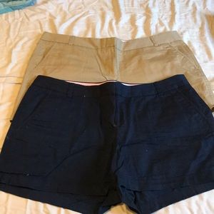 J.Crew broken in chino shorts